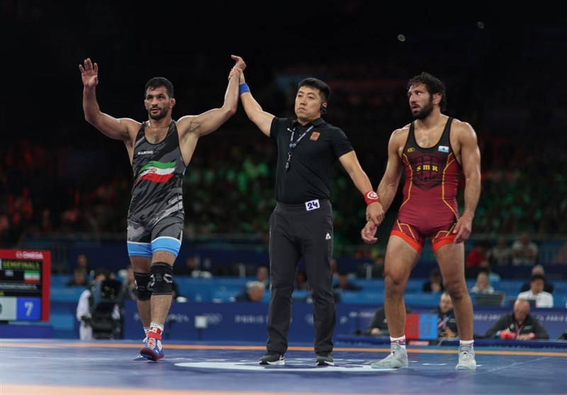 Hassan Yazdani into 86kg Final: Paris 2024 Wrestling