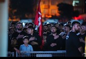 مراسم عزاداری امام حسین(ع) با نوای حاج مهدی رسولی در شهر استانبول کشور ترکیه