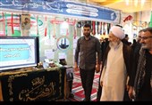 بازدید نماینده ولی فقیه در مازندران از نمایشگاه اسوه بسیج در مصلی شهرستان ساری