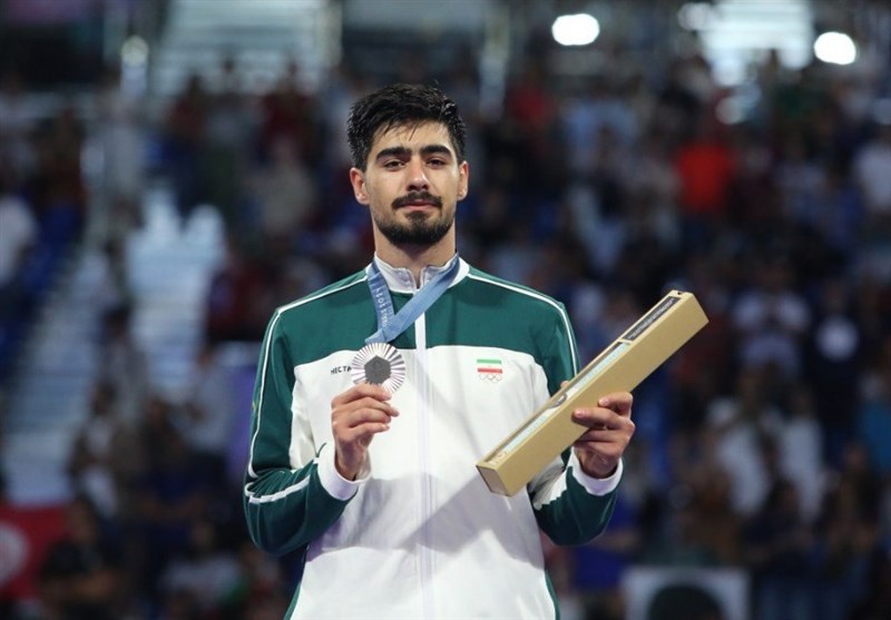 2024 Paris: Taekwondo Athlete Barkhordari Grabs Silver