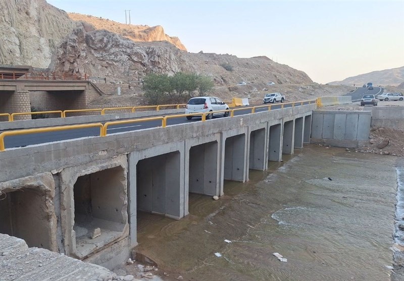 پروژه کنارگذر پدافندی کنجانچم ایلام مهران زیر بار ترافیک رفت