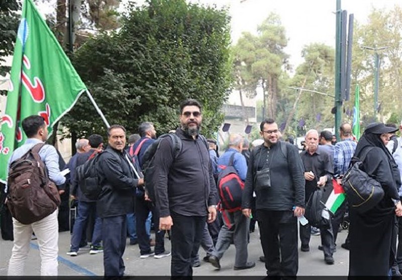 کاروان زیارتی اربعین دانشگاه تهران به کربلا اعزام شد