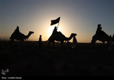 کاروان نمادین اسرای کربلا