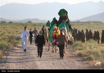 کاروان نمادین اسرای کربلا