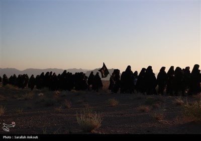 کاروان نمادین اسرای کربلا