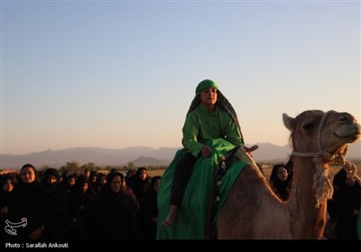 کاروان نمادین اسرای کربلا