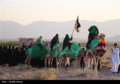 کاروان نمادین اسرای کربلا