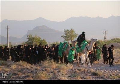 کاروان نمادین اسرای کربلا