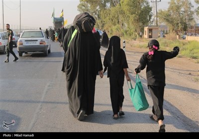 حرکت کاروان مشایه الهایی به کربلا معلی