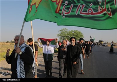 حرکت کاروان مشایه الهایی به کربلا معلی