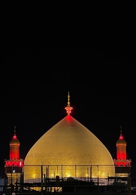 حرم مطهر امام علی (ع) در آستانه اربعین حسینی