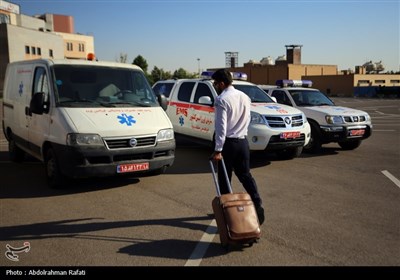 اعزام کاروان بهداشت و درمان همدان به مناطق مرزی سفر اربعین