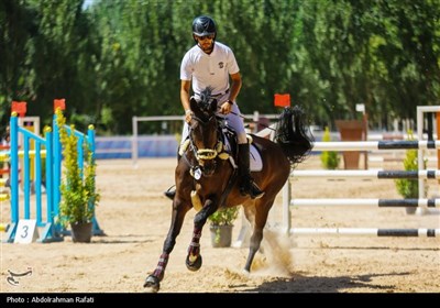 مسابقات کشوری پرش با اسب - همدان