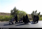 کاروان عزای شهادت امام صادق (ع) در بادرود+فیلم