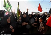 حرکت کاروان پیاده‌روی اربعین از ملاشیه‌ی اهواز