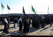 حرکت کاروان پیاده‌روی اربعین از ملاشیه‌ی اهواز