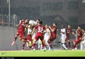 دیدار تیم های فوتبال نساجی مازندران و فولاد خوزستان
