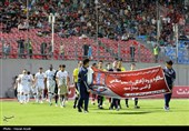 دیدار تیم های فوتبال نساجی مازندران و فولاد خوزستان