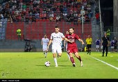 دیدار تیم های فوتبال نساجی مازندران و فولاد خوزستان