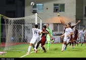 دیدار تیم های فوتبال نساجی مازندران و فولاد خوزستان
