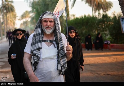 راهپیمایی نجف تا کربلا