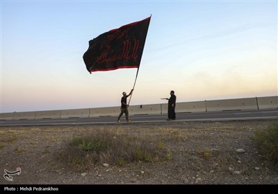 تردد زائران اربعین حسینی از مرز چذابه