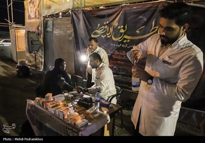 تردد شبانه زائران اربعین حسینی از مرز چذابه