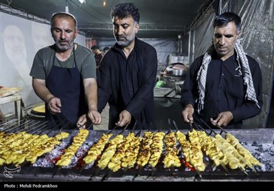 تردد شبانه زائران اربعین حسینی از مرز چذابه