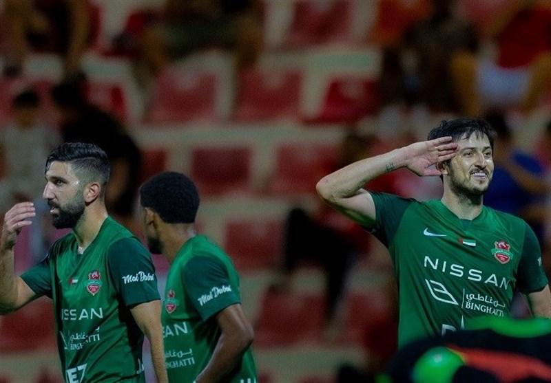 Azmoun Nets Brace for Shabab Al Ahli