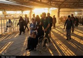 تردد زائران اربعین حسینی از مرز مهران