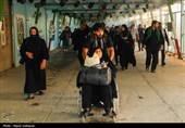 تردد زائران اربعین حسینی از مرز مهران