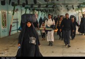 تردد زائران اربعین حسینی از مرز مهران