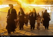 تردد زائران اربعین حسینی از مرز مهران