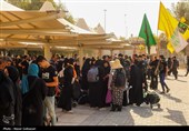 تردد زائران اربعین حسینی از مرز مهران