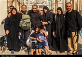 تردد زائران اربعین حسینی از مرز مهران