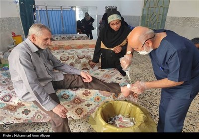 خدمات رسانی که‌در درمانی در کربلا