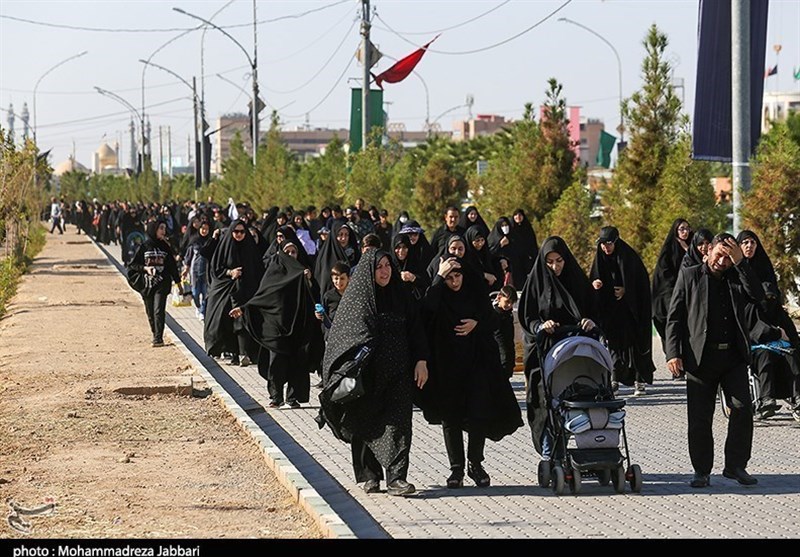 برگزاری همایش جاماندگان اربعین در مناطق کاشان