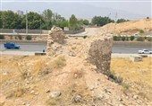 شناسایی یک ستون سنگی قاجاری در شیراز