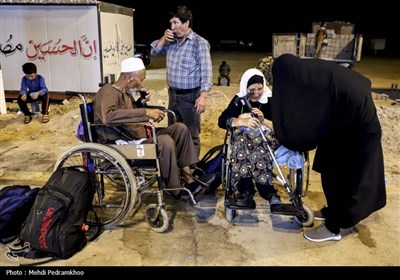 تردد زائران اربعین حسینی از مرز چذابه