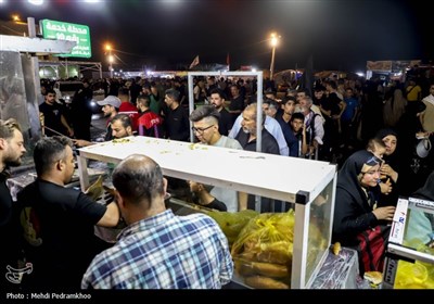 تردد زائران اربعین حسینی از مرز چذابه