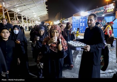 تردد زائران اربعین حسینی از مرز چذابه