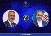 تماس تلفنی فیدان با عراقچی و تاکید بر گسترش روابط