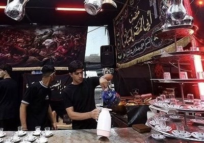 خدمات‌رسانی موکب امام رضا(ع) اردبیل به زائرین اربعین در عراق