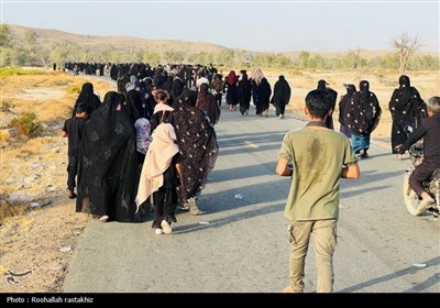 جاماندگان اربعین در بخش توکهور