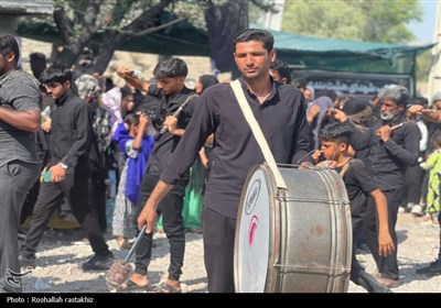 جاماندگان اربعین در بخش توکهور