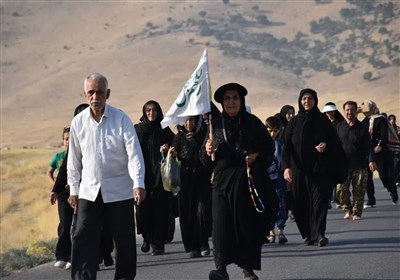 قدم به قدم با جاماندگان اربعین حسینی در لرستان