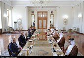 Foreign Ministers of Iran, Qatar Meet in Tehran