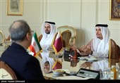 Foreign Ministers of Iran, Qatar Meet in Tehran