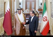 Foreign Ministers of Iran, Qatar Meet in Tehran