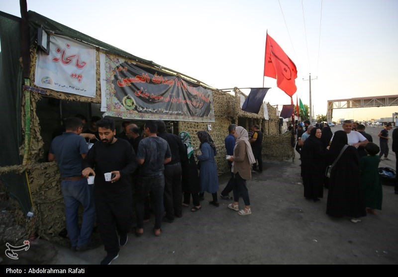 موکبهای پذیرایی مسیر باز گشت زائرین اربعین حسینی در همدان- ع ...